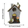 Outside Bird House Garden Decoration, Birds Shelter, Creative Lovers Gift, Birdhouse,