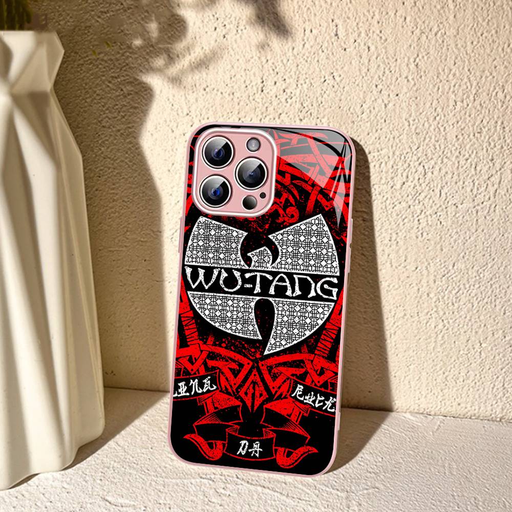 Модные Тренды WU-T-TANG CLANs Закаленное Стекло Для Iphone 14 13 12 11 Pro Mini XS MAX 14Plus X XS XR Чехлы