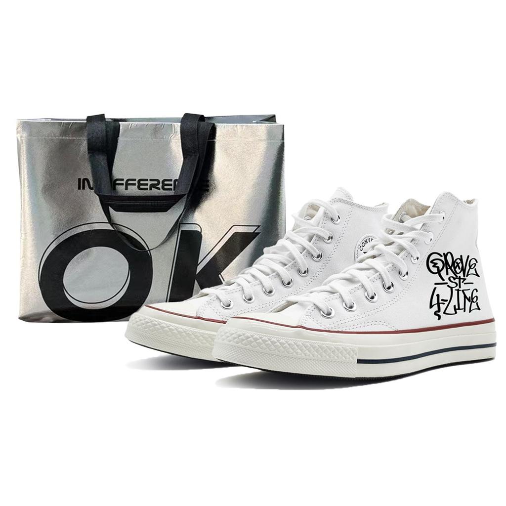 Converse Кеды Chuck Taylor High top из парусины 1970-х годов Унисекс Кремовый 162056C(Команда131-С)