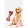 Durable Natural Rubber Dog Chew Toy Indestructible for Aggressive Chewers Bone Shape with Teeth Cleaning Dog Chew Toy