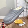 New Winter Slippers Warm Men Shoes Waterproof Women Couples Non-Slip Plush Cotton Indoor Outdoor Cozy Home Autumn Thick Heel