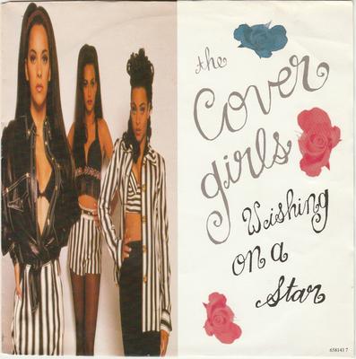 7-дюймовая пластинка COVER GIRLS - Wishing On A Star 6581437 Epic 1992 UK Танцевальная и Электронная Б/У