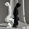 Настольная фигурка 3D-печатная статуэтка в спортивном костюме Коллекционная Настольные украшения для книжной полки Домашний офисный декор