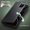 Кожаный чехол-книжка Chali с умным окном для Samsung S26 Ultra