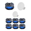 10-1rolls String Trimmer Spool Kits For Ryobi One AC14RL3A/AC14HCA 11FT Cordless Weed Eater Spool Line Lawn Trimmer Accessories