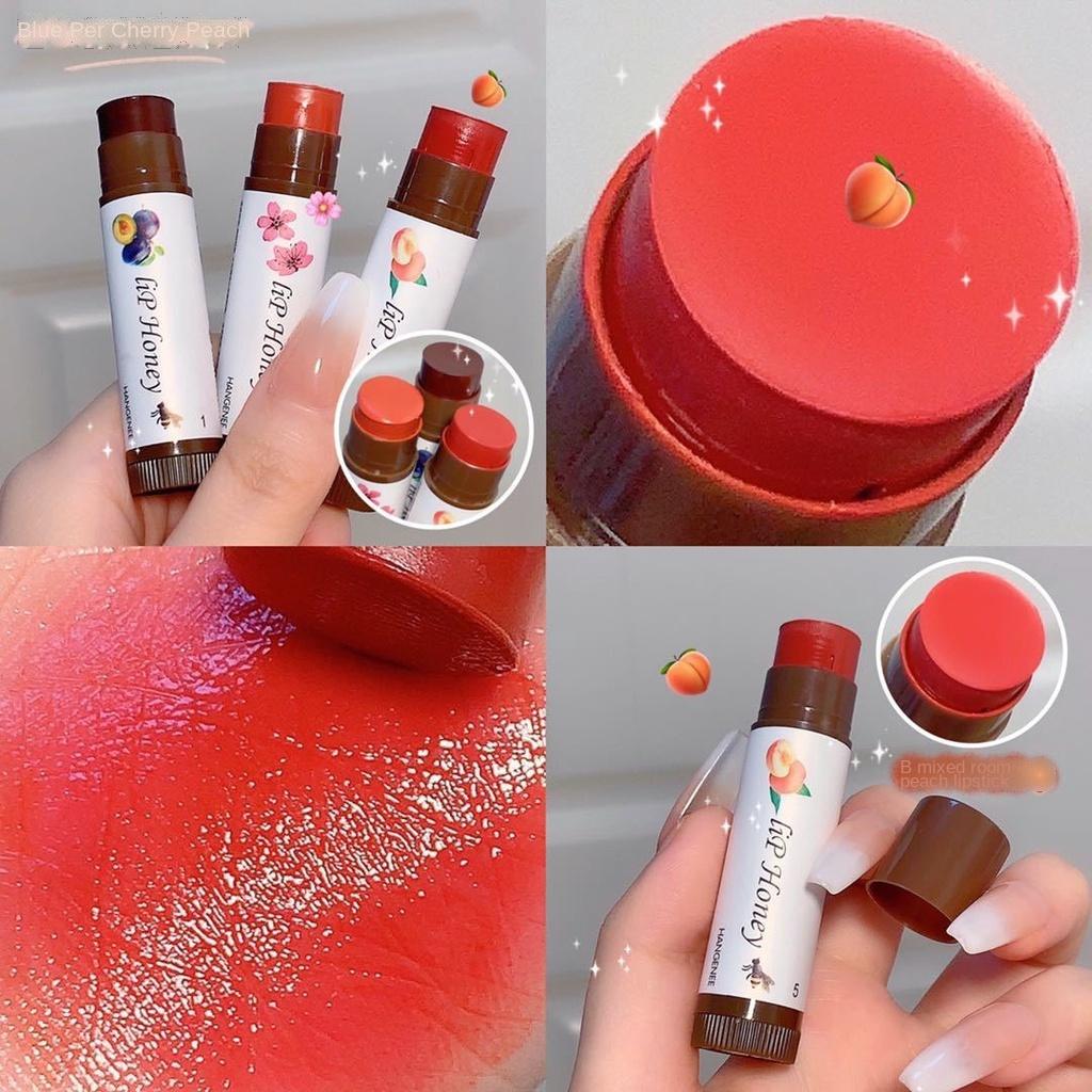 Fruit Flavor Moisturizing Hydrating Lip Balm Anti-cracking, Removal of Dead Skin Repair Lip Line Lip Balm Waterproof Lipstick Long-lasting Set Makeup