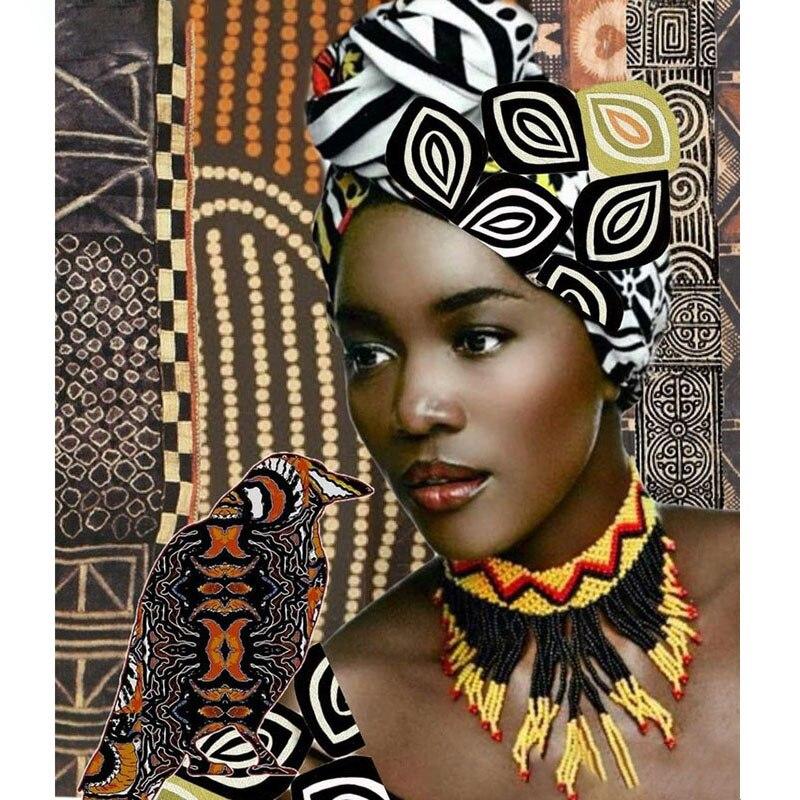 DIY Portrait 5D Diamond Painting Full Round Drill Resin Cartoon Diamont Embroidery Cross Stitch Wall Art Home Decor Gift