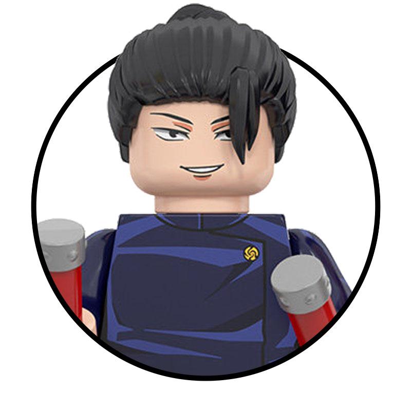 40pcs Jujutsu Kaisen Building Blocks Itadori Yuji Gojo Satoru Ryomen Mini Action Figure Accessories Christmas Gift for Kids