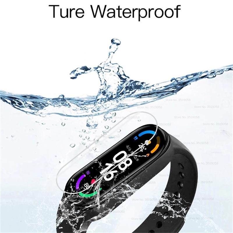 Гидрогелевая пленка для Xiaomi Mi Band 7 6 5 4 3 Band6 MiBand6 9D изогнутая защитная пленка Xiomi MiBand 6 умный браслет не стекло