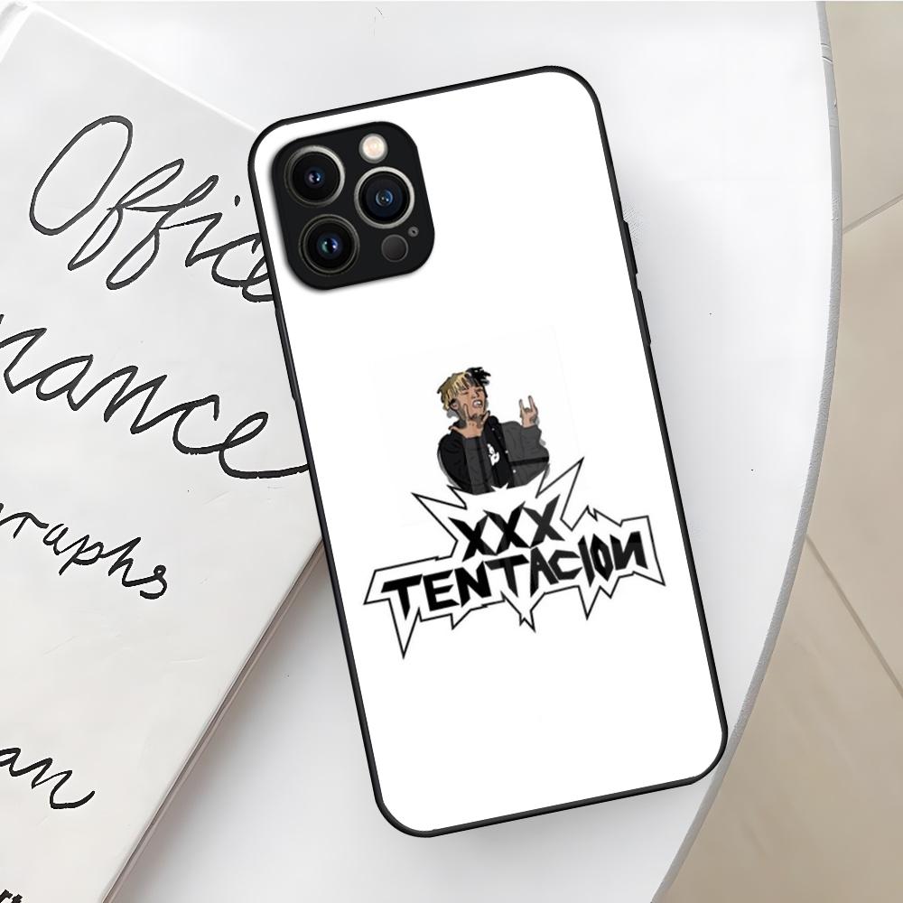 Чехол для телефона рэпера Xxxtentacion для Iphone 17 16 Air 15 14 12 11 13 Pro Max Mini X Xr Xs Se Стеклянный чехол Puls