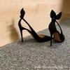 European and American Sexy Nightclub Bed High Heels Women's Thin Heels Rabbit Ears Hollow Women's Sandals Women's Pointed Head Heel