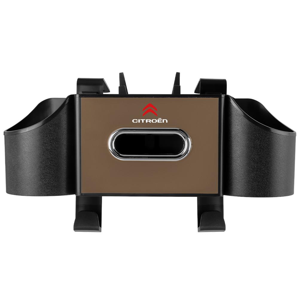 Car Tissue Box Storage Bag Auto Interior Accessories For Citroen C4 Picasso Xsara C5 Aircross Cactus C1 C2 C3 C6 Berlingo Jumpy