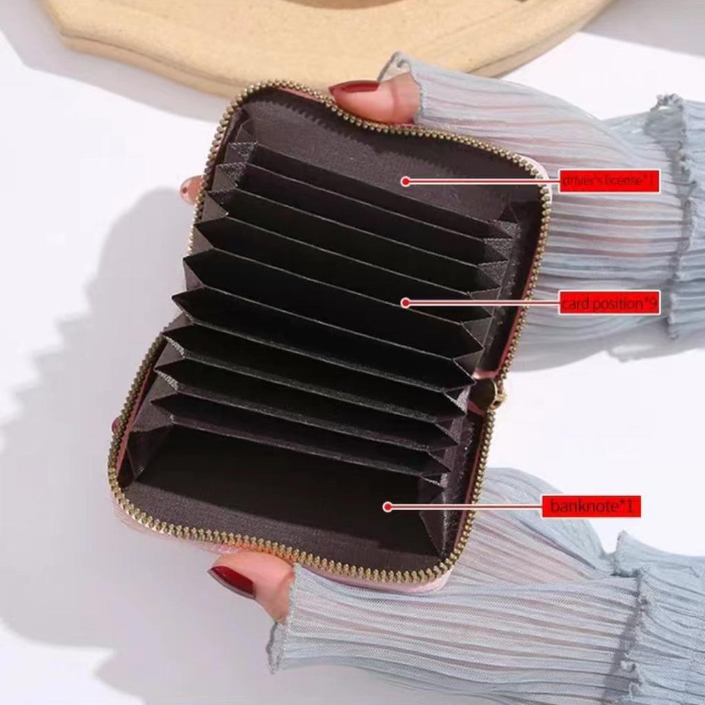 Милый кошелек для монет с рисунком коровы для женщин и девочек, кошелек для карт из искусственной кожи, студенческая сумка с карманом на молнии, сумка для ключей с мультяшным принтом, держатель для карт