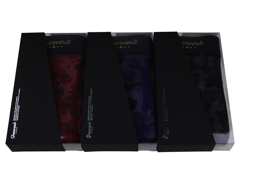 Grave Vault Любовь Камуфляж Короткие Боксеры Фиолетовые Мужские Брифы,