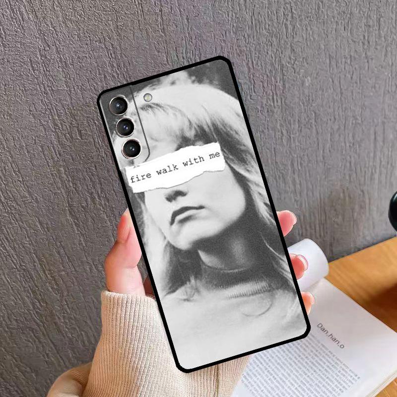 Twin Peaks Case For Samsung Galaxy S22 Ultra S21 S20 FE S8 S9 S10 Plus Note 10 20 S23 Ultra Back Cover
