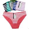 Women Underwear Cotton Sexy Panties Briefs Solid Cute Lace Girls Intimates Lingerie 6 Pcs/lot