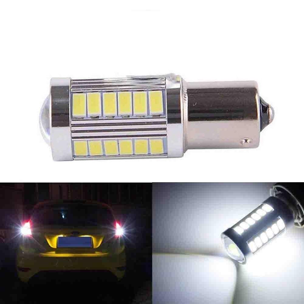 2 шт. Автомобильные P21W BA15S 1156 33 SMD LED 5630 Автомобильные тормозные лампы Дневные ходовые огни Автомобильная задняя лампа Автомобильная лампа заднего хода KTY