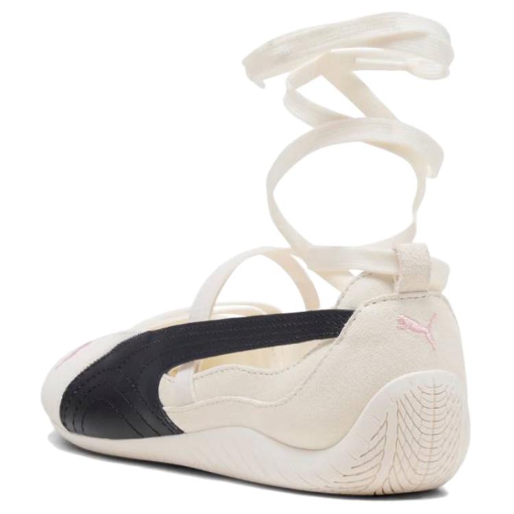 Puma Speedcat Ballet SD x Rose Женские Теплый Белый Черный Морозно-Розовый 404395-01