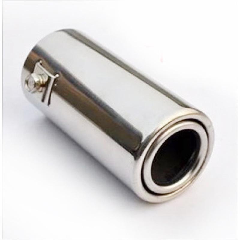 Диаметр входного отверстия 51 мм, выхлопная труба из нержавеющей стали для автомобиля, модифицированная хвостовая горловина A1