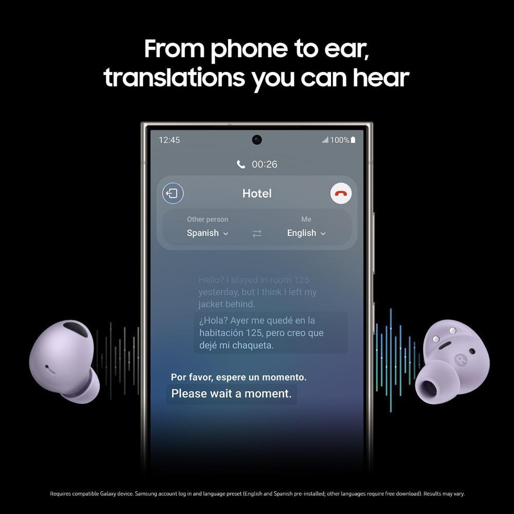 Наушники Samsung Galaxy Buds2 Pro с шумоподавлением