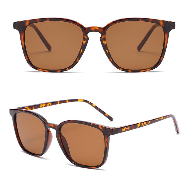 UV400 Горячая Распродажа Женские Популярные Очки Квадратные Мужские Очки Высокого Качества Трендовые Очки Ретро Простые Солнцезащитные Очки Ручной Работы