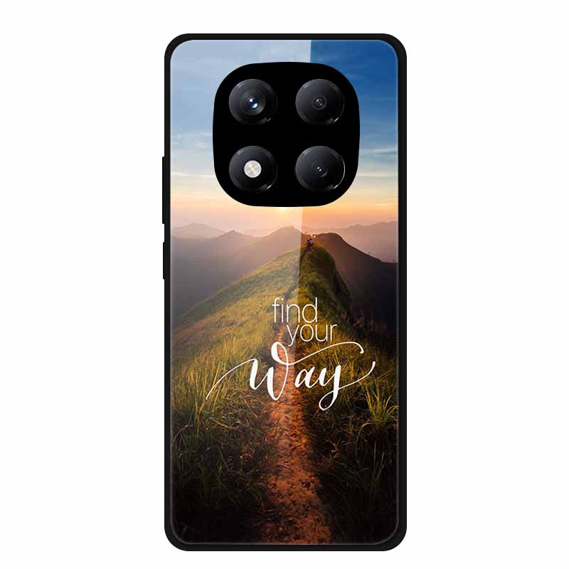 Чехол для Xiaomi Poco X7 Закаленное Стекло Жесткая Задняя Крышка из Поликарбоната для Чехлов Телефона Poco X7 5G Модные Оболочки Coques для PocoX7 X 7 2025