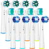 Чувствительные мягкие сменные насадки для зубных щеток Oral B, совместимые с электрической зубной щеткой Oral B