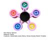 Catching Stone Fidget Spinner Toy DIY Spinning Toy with Detachable Jacks Stone Kids Teens Adults Stress Anxiety Relief Sensory Fingertip Gyroscope