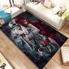 Mystical Gothic Skull Rug – Elegant Home Decor for Living Room & Bedroom | Durable Non-Slip Floor Mat for Kids’ Play Areas