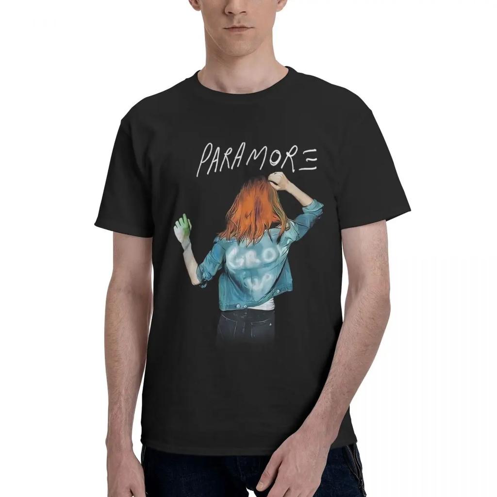 Paramore Hayley Williams Grow Up Concert 100 Cotton Casual Breathable Confortable Men Top New Gifts And TShirts Mens Shirt