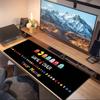 Pacman Custom Name Large Size Mouse Pad Large Gaming Table Cushion Non-slip Laptop Tablet Big Mousepad XXL Mat Mini PC Playmat With Lock edge