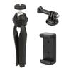 Hakuba Mini Tripod ePod Grip Utility Kit Selfie and Action Grip with Smartphone Holder and GoPro Mount Part 4977187106367 (Black) - 3-Way Tripod,