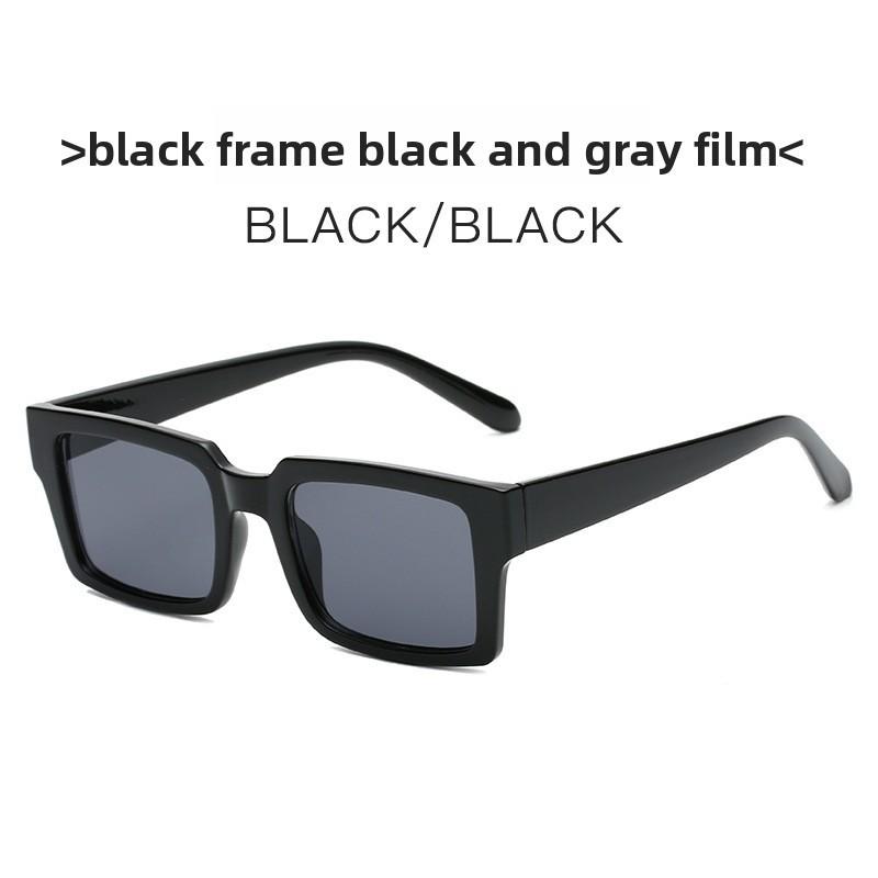 Vintage Square Sunglasses For Men And Women With Uv400 Protection Sun Shield For Travel And Fashion