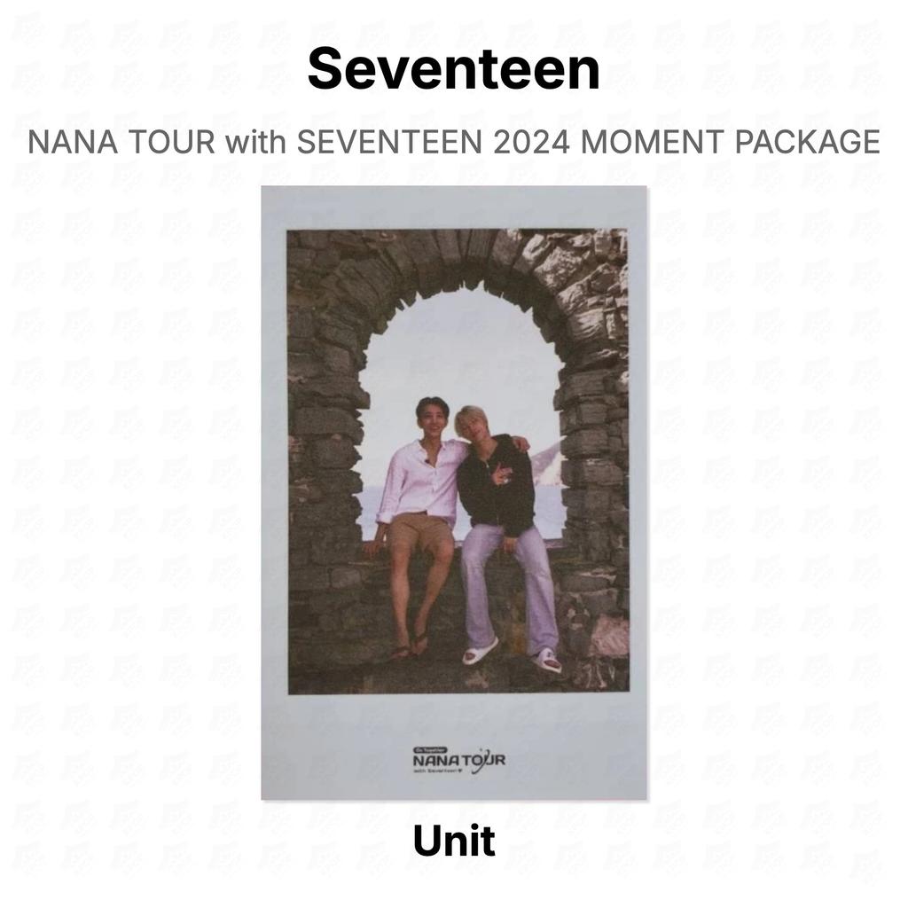 Seventeen NANA TOUR с SEVENTEEN 2024 MOMENT PACKAGE Официальная фотокарточка