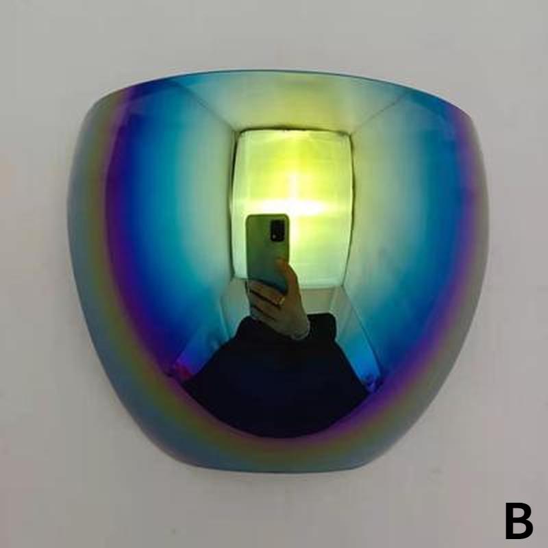 Защитная маска для лица HD Прозрачная противотуманная противобрызговая защитная маска Космические очки с многоцветным покрытием