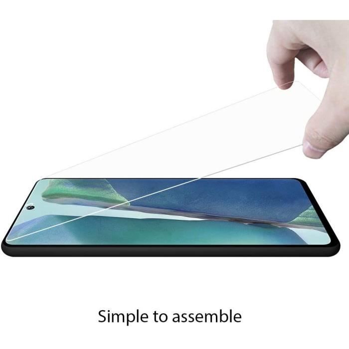 Verre trempé PROSHOP pour Samsung Note 20 (6.7”) - Lot de 3 - Résistance 9H - Anti-Rayures