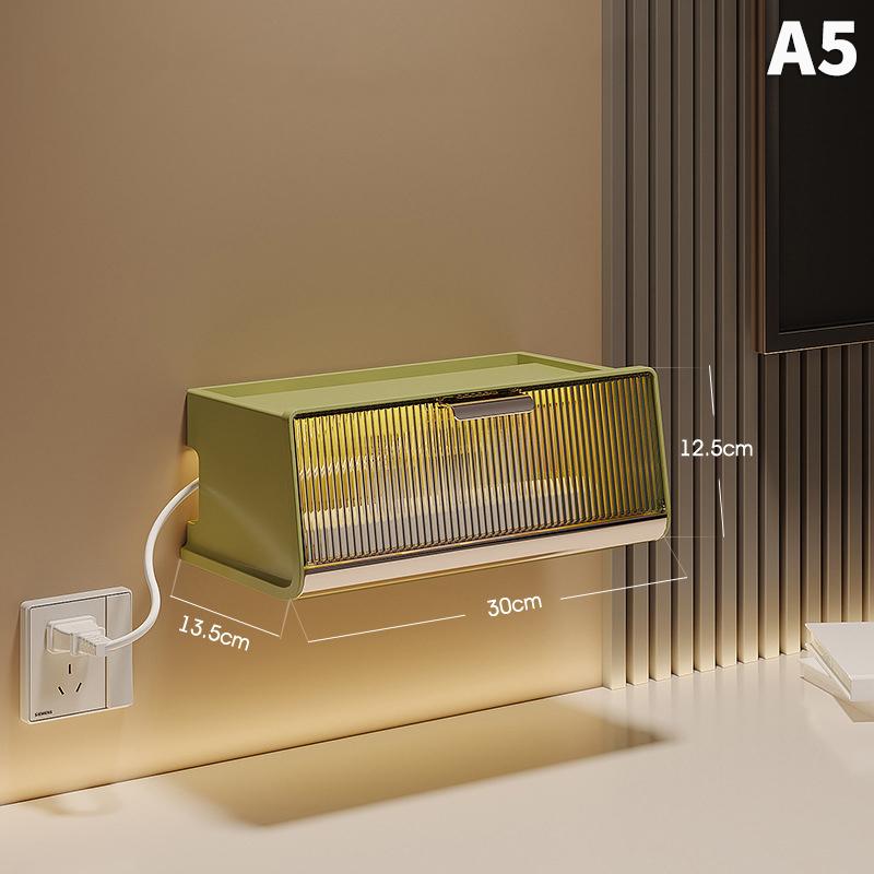 Коробка для хранения маршрутизатора, полка, настенный органайзер для Wi-Fi, коробка для розеток без перфорации, коробка-органайзер для телеприставки, коробка для хранения в гостиной