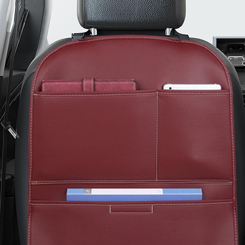 Защитное покрытие для заднего сиденья для детей, защита спинки автомобильного сиденья с местом для хранения, большие коврики для автомобиля, защита от грязи