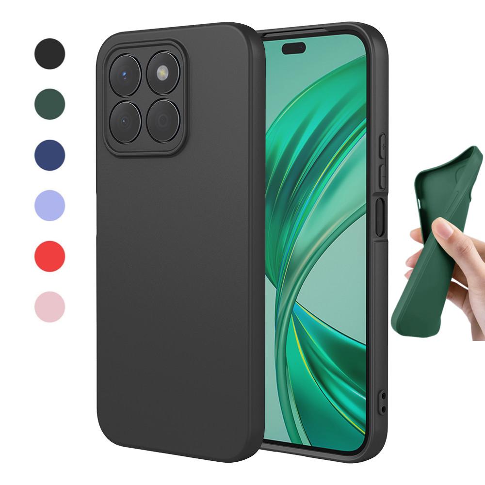 Новый гибкий чехол из жидкого силикона для Honor X8C X7C X6B X8B X7B X8a X7a 4G 5G Защитная накладка Бампер Capa Shell Fundas Coque