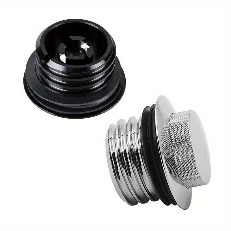 1pc Aluminum Alloy Motorcycle Fuel Tank Cap Retro Press Type Pop Up Air Cap Gasoline Tank Accessory