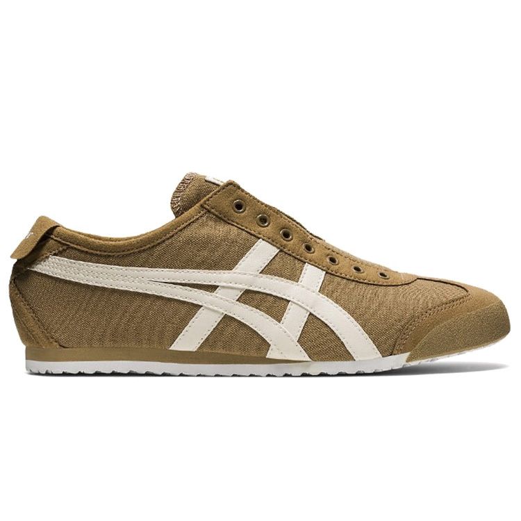ONITSUKA TIGER Mexico 66 Слипоны Круглый Носок На Шнуровке Спортивные Нескользящие Износостойкие Сбалансированные Легкие Низкие Повседневные Кроссовки 1183A360-208