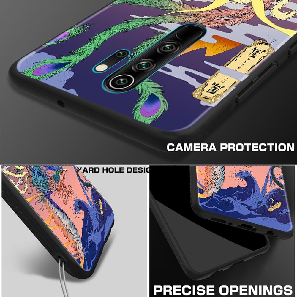 Силиконовый чехол для телефона Myth Legend Art Cat Fox Fish для Xiaomi Redmi Note 9 9T 10 10s 11 11s 11E 8 7 Poco M3 M4 Pro 5G
