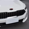 AANO1 1pcs 3D ABS Car Front Hood Logo Emblem Badge Sticker For KIA K2 K3 K5 K7 EV6 KX3 Soul Seltos Sportage Cerato Optima Sorento