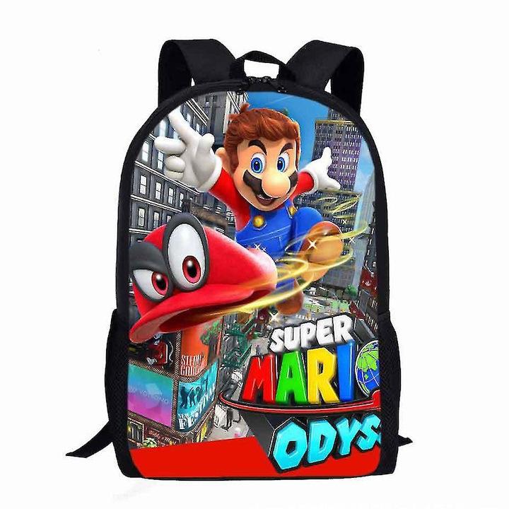Super Mario School Bag Cartoon Anime Backpack Mario Backpack Super Mario School Bag