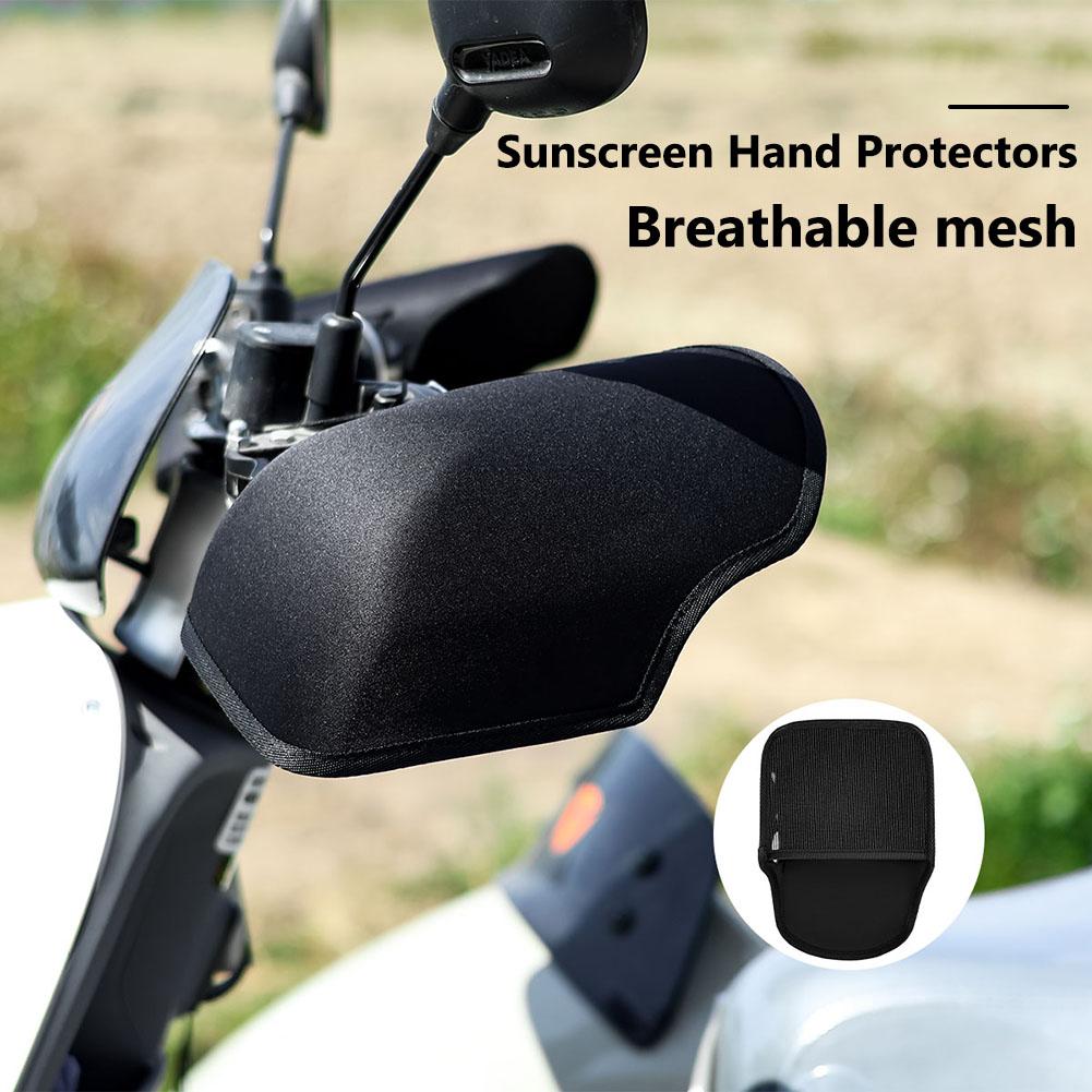 Motorcycle Grip Handlebar Muffs Windproof Sun Protection Breathable Handguards