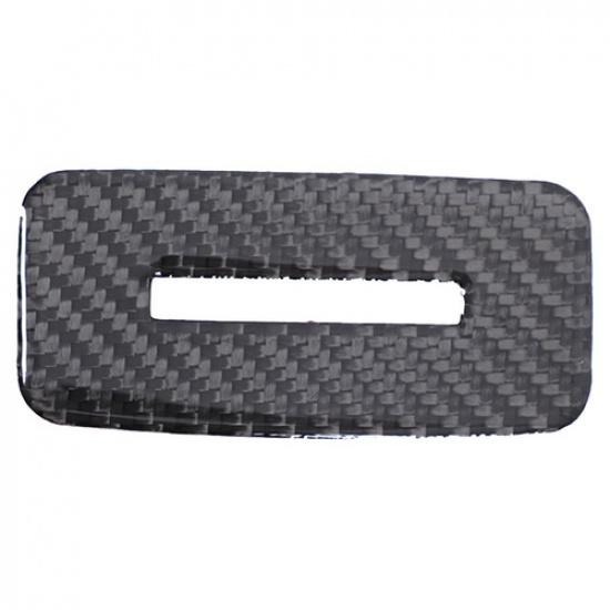 Soft Carbon Overhead Roof Microphone Trim Sticker For Nissan Frontier D41 +