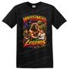Ultimate Warrior Macho Man Randy Savage Wrestling Legends T Shirt Vintage Tee