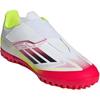 Adidas F50 Club Vel TF Comfortable Non-Slip Durable Low-Top Soccer Shoes Kids Soccer Shoes White Black Bright-Yellow-Fluorescent IE1314