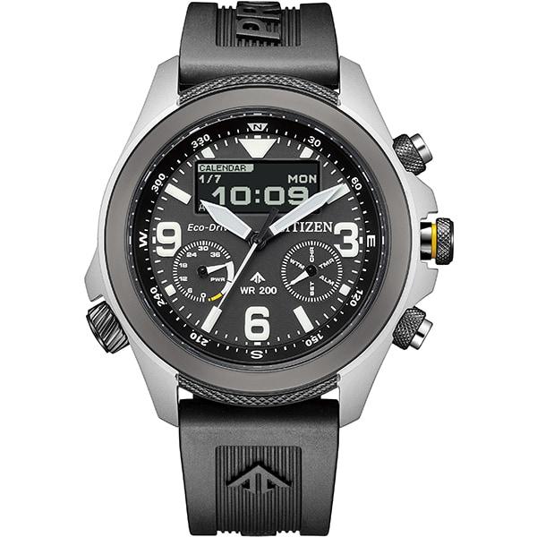 Citizen Мужской JV1007-07E ( Смотреть PROMASTER LAND Series Eco-Drive на солнечных батареях) Круглые часы