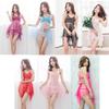 Women Clothes Sling Mesh Women Sleepwear Sleevless Lace Home Dress Sexy Nightgown Fashion Female Nightdress
